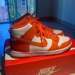 dunk high syracuse sneakers {size mens 7}